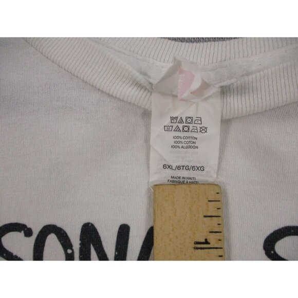 Hanes 6XL White "Personal Stalker" Graphic T-Shirt - Picture 3 of 8